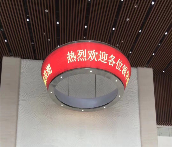 环形屏